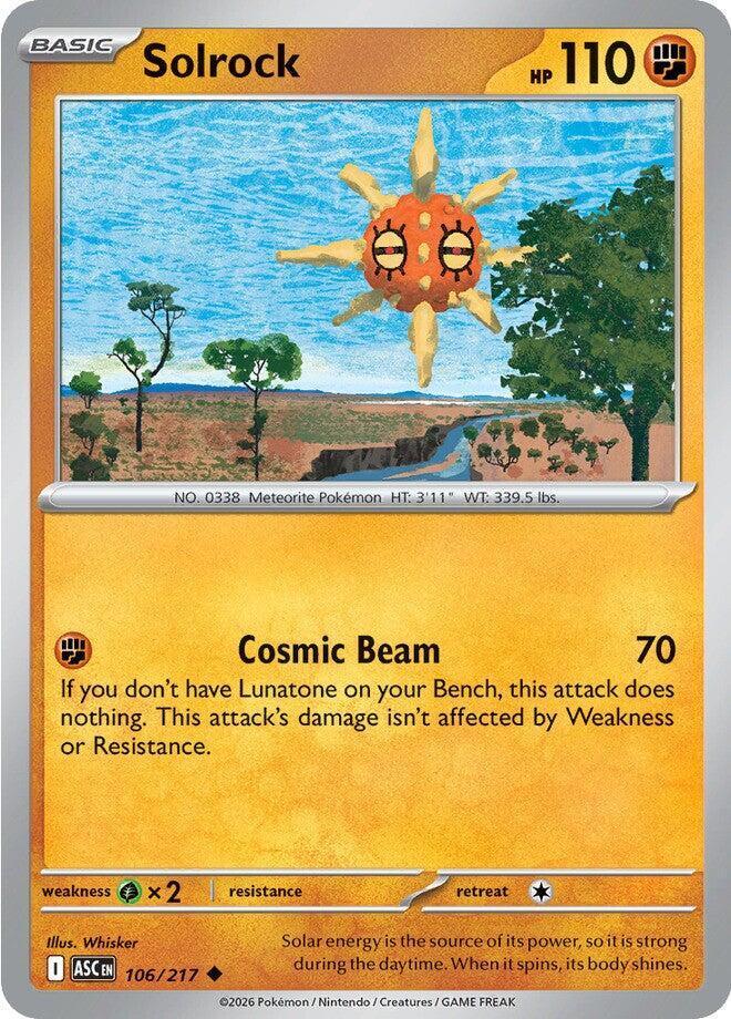 Solrock (106/217) [Mega Evolution: Ascended Heroes]