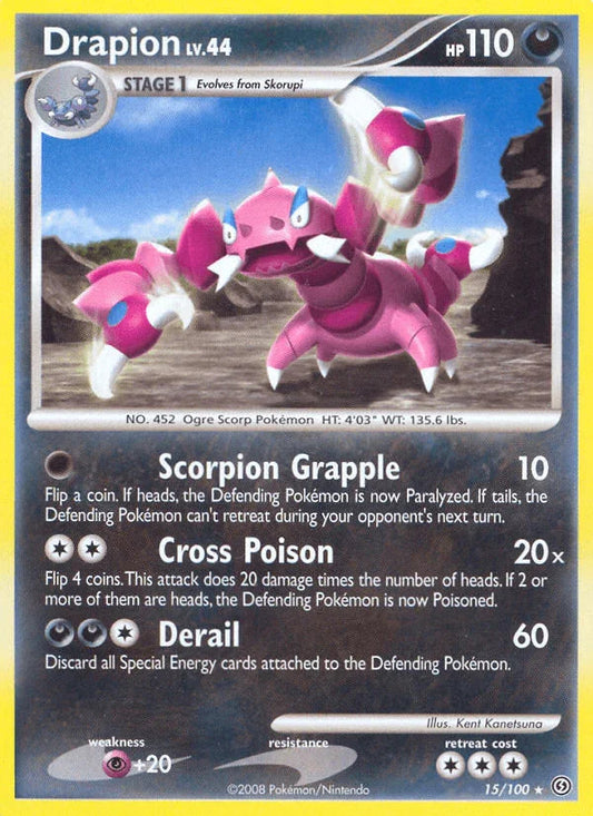 Drapion (15/100) [Diamond & Pearl: Stormfront]
