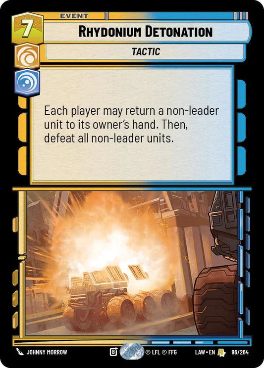 Rhydonium Detonation (96/264) (96/264) [A Lawless Time]