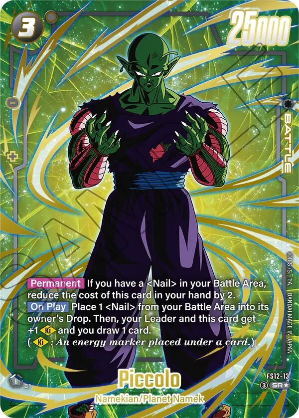 Piccolo (FS12-13) (Gold) [Starter Deck EX: The Beat of Ki]