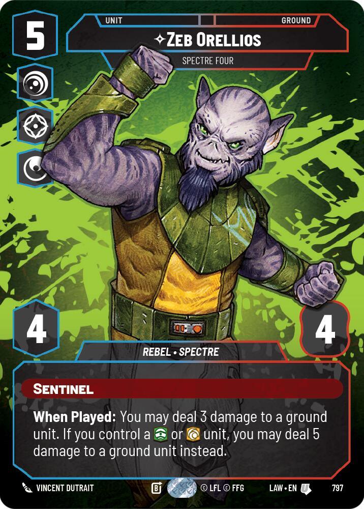 Zeb Orellios - Spectre Four (Prestige) (797) (797) [A Lawless Time]