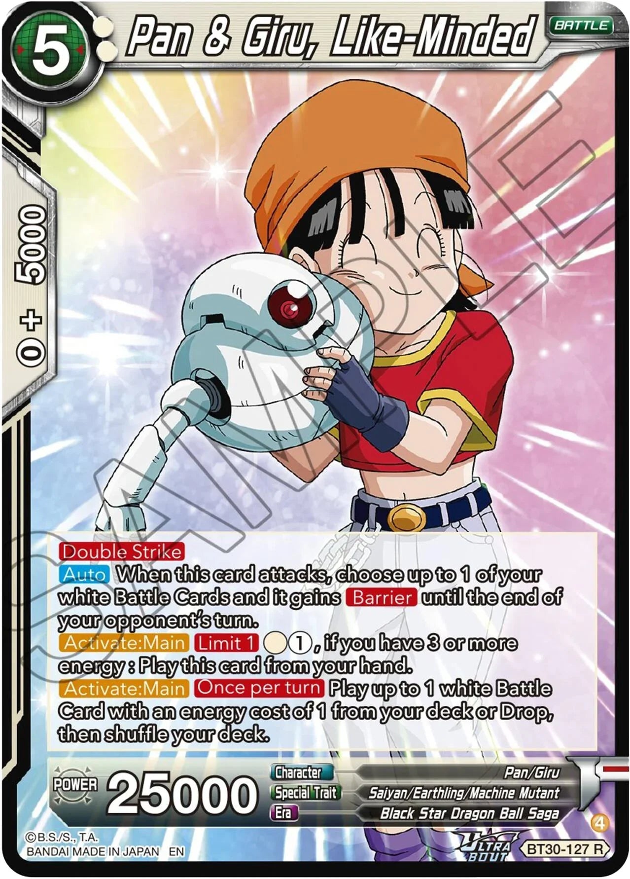 Pan & Giru, Like-Minded (BT30-127) [Three Glorious Fighters]