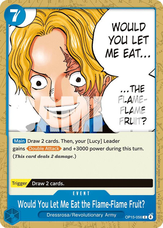Would You Let Me Eat the Flame-Flame Fruit? [Adventure on Kami's Island]