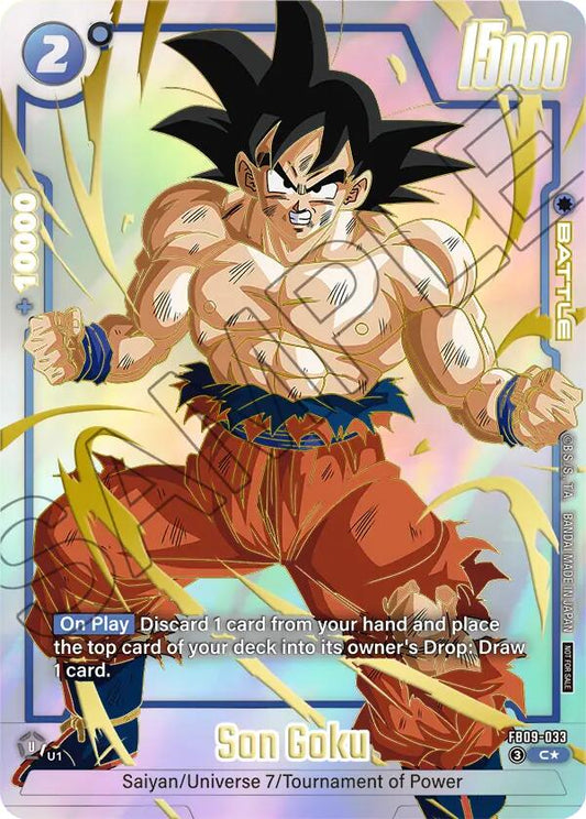 Son Goku (FB09-033) (Limited Pack 26-27 WAVE1) [Fusion World Tournament Cards]