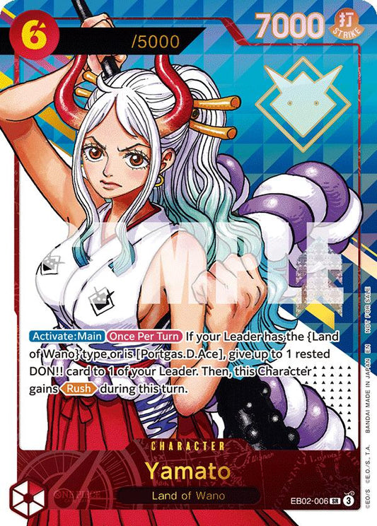 Yamato (Serial Numbered) [One Piece Promotion Cards]