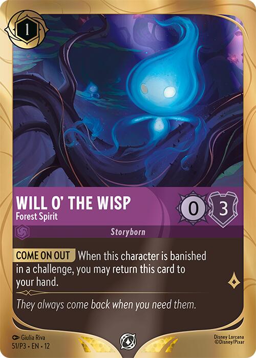 Will o' the Wisp - Forest Spirit (51) [Promo Cards]