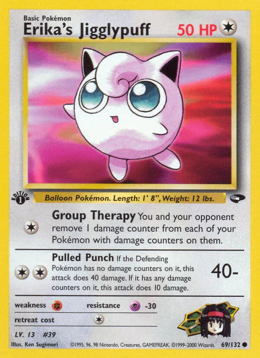 Erika's Jigglypuff (69/132) [Gym Challenge 1st Edition]