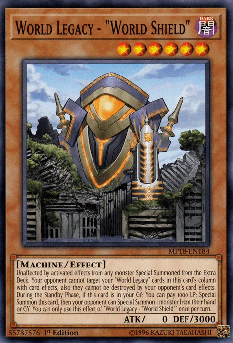 World Legacy - "World Shield" [MP18-EN184] Common