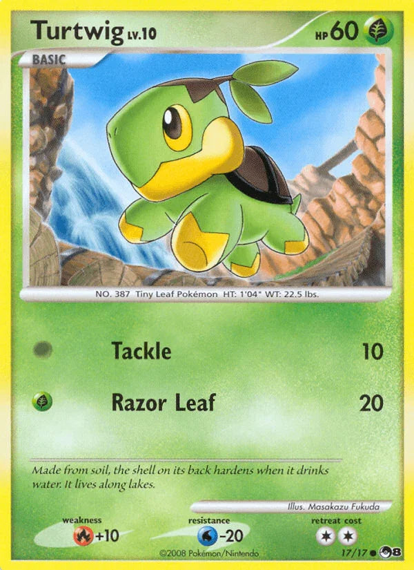 Turtwig (17/17) [POP Series 8]