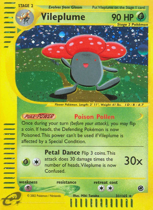 Vileplume (31/165) [Expedition: Base Set]