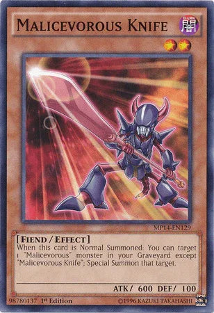 Malicevorous Knife [MP14-EN129] Common