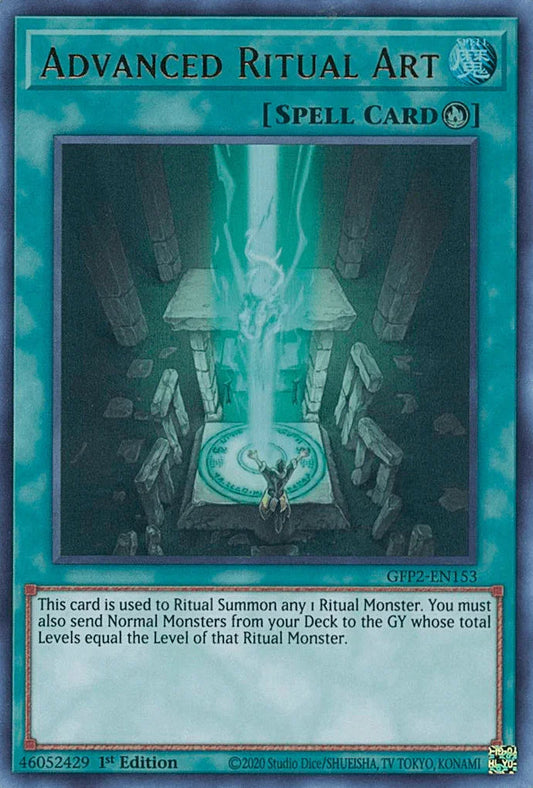 Advanced Ritual Art [GFP2-EN153] Ultra Rare