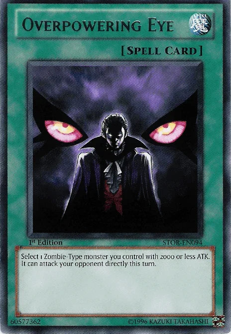 Overpowering Eye [STOR-EN094] Rare