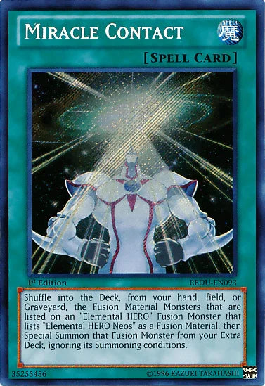 Miracle Contact [REDU-EN093] Secret Rare