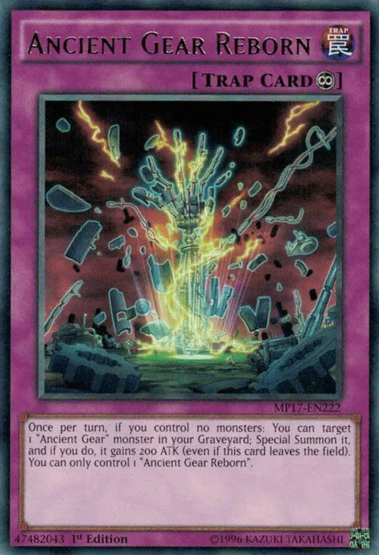 Ancient Gear Reborn [MP17-EN222] Rare