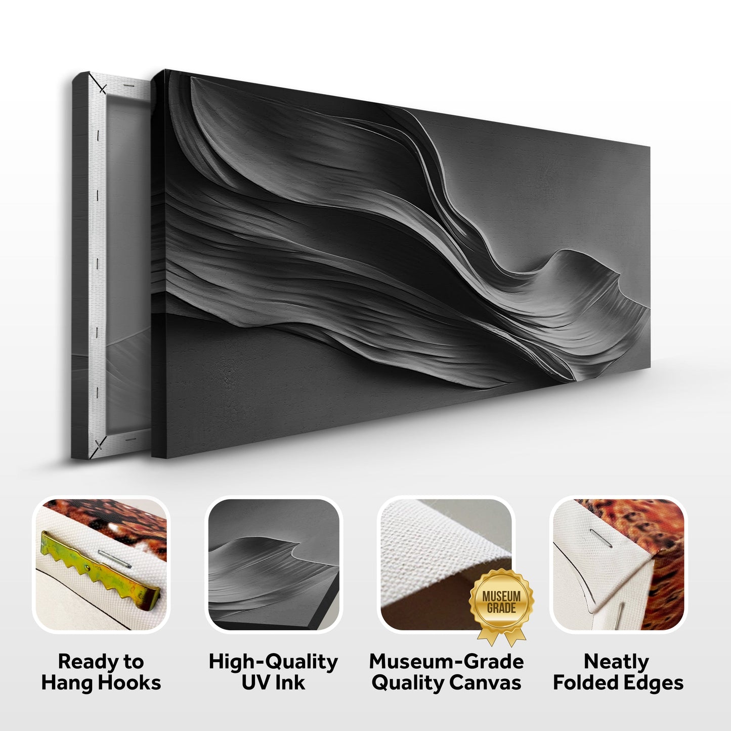 Black Minimalist Wall Art