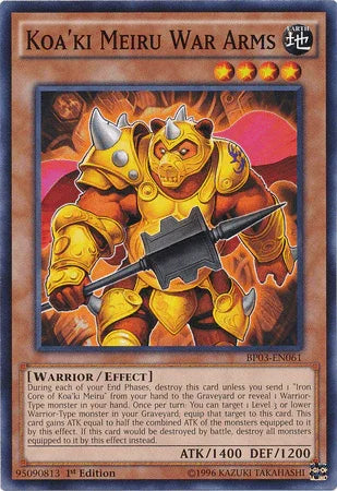 Koa'ki Meiru War Arms [BP03-EN061] Common