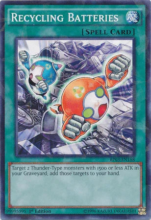 Recycling Batteries [BP03-EN158] Shatterfoil Rare