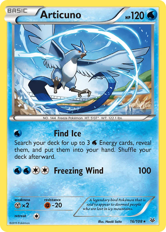 Articuno (16/108) [XY: Roaring Skies]
