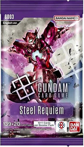 Gundam Card Game: Steel Requiem Booster Pack [GD03]