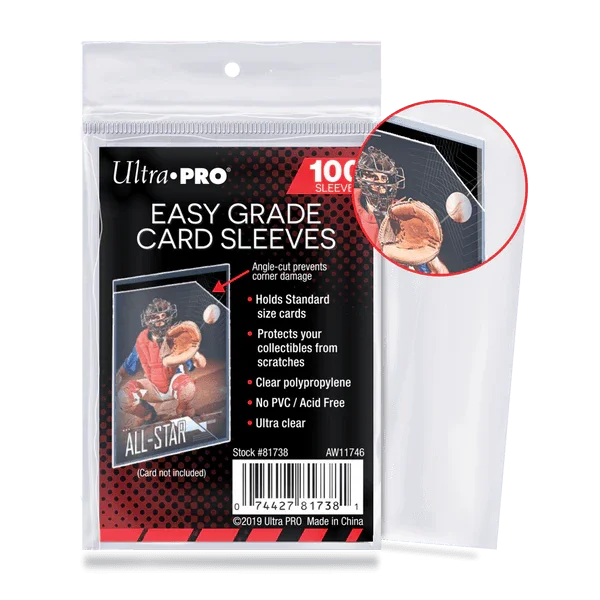 Ultra Pro Easy Grade Card Sleeves (100ct)