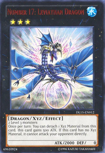 Number 17: Leviathan Dragon (Red) [DL15-EN012] Rare