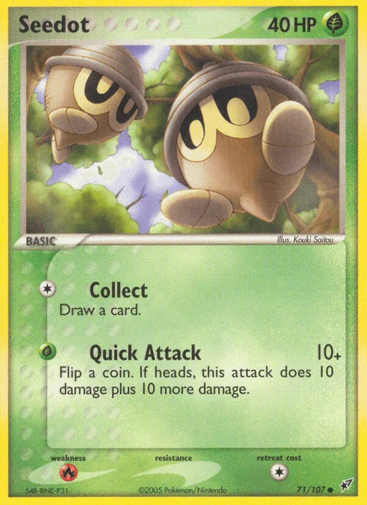 Seedot (71/107) [EX: Deoxys]