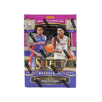 2023/24 Panini Select Basketball Blaster Hobby Box (Green Prizms)