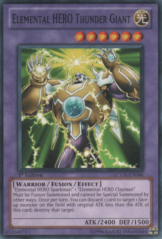 Elemental HERO Thunder Giant [LCGX-EN046] Common