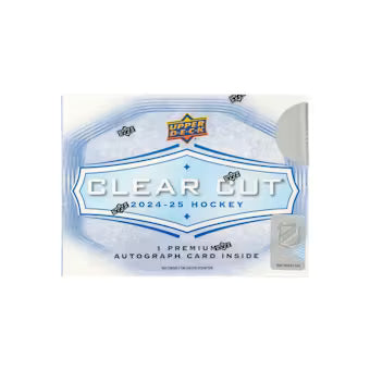 2024/25 Upper Deck Clear Cut Hockey Hobby Box