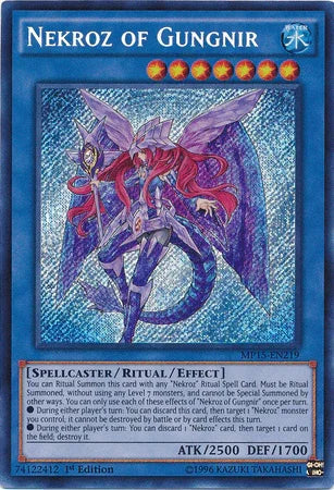Nekroz of Gungnir [MP15-EN219] Secret Rare