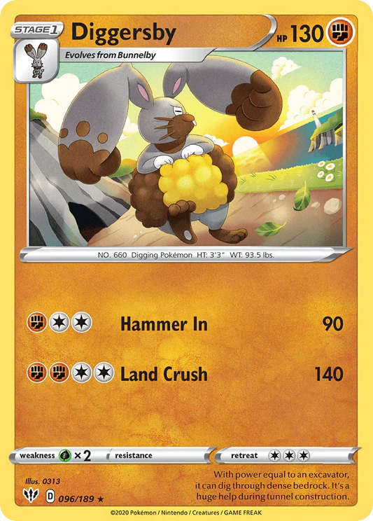 Diggersby (096/189) [Sword & Shield: Darkness Ablaze]