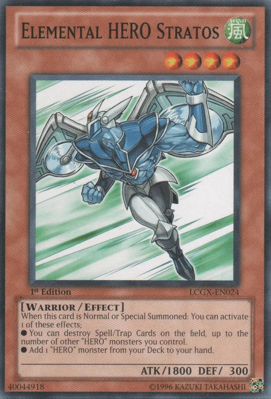 Elemental HERO Stratos [LCGX-EN024] Common
