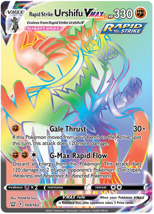 Rapid Strike Urshifu VMAX (169/163) [Sword & Shield: Battle Styles]