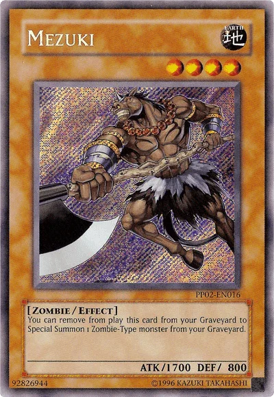 Mezuki [PP02-EN016] Secret Rare