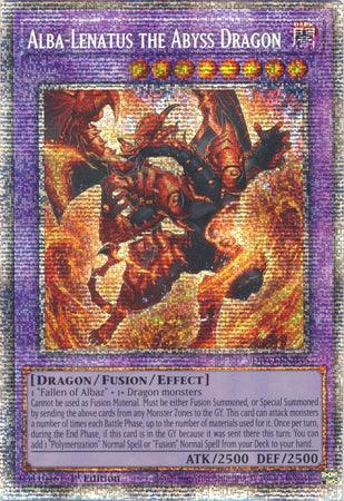 Alba-Lenatus the Abyss Dragon [DIFO-EN035] Starlight Rare