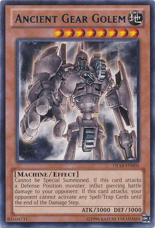 Ancient Gear Golem (Blue) [DL18-EN004] Rare