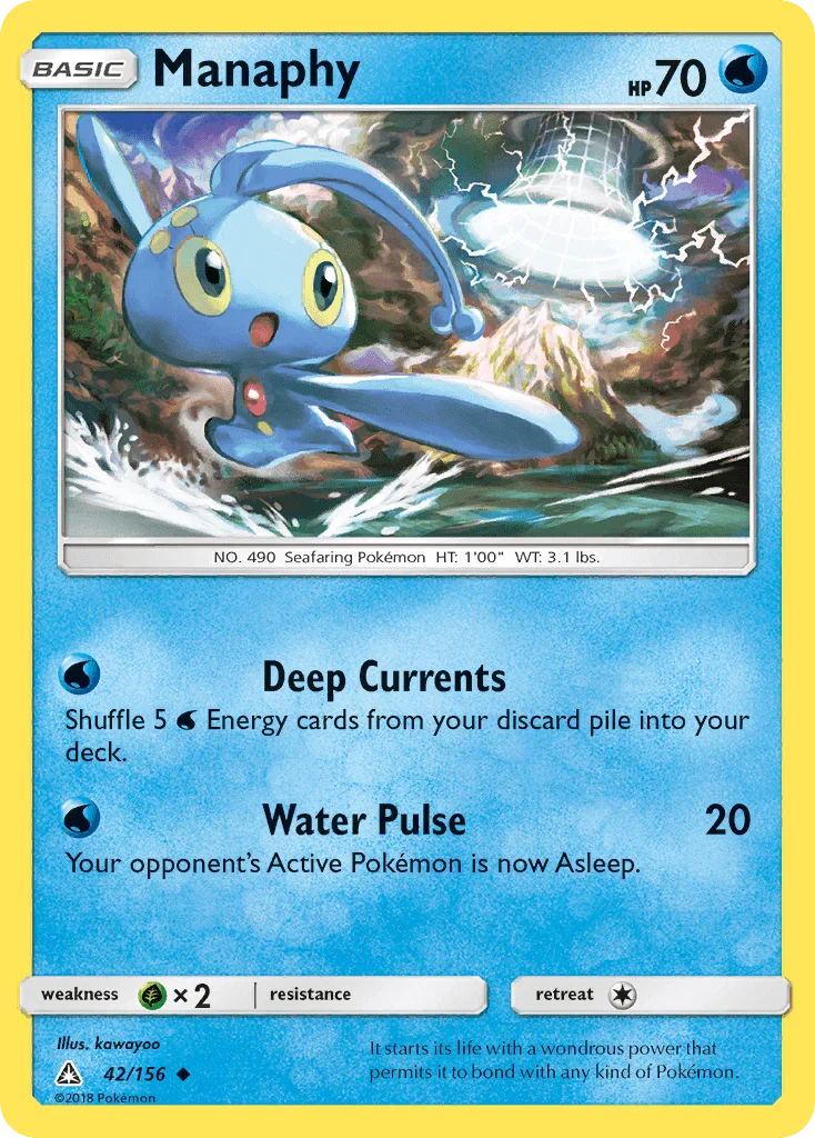 Manaphy (42/156) [Sun & Moon: Ultra Prism]