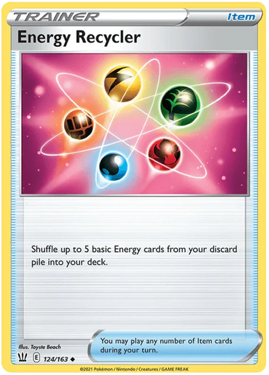 Energy Recycler (124/163) [Sword & Shield: Battle Styles]