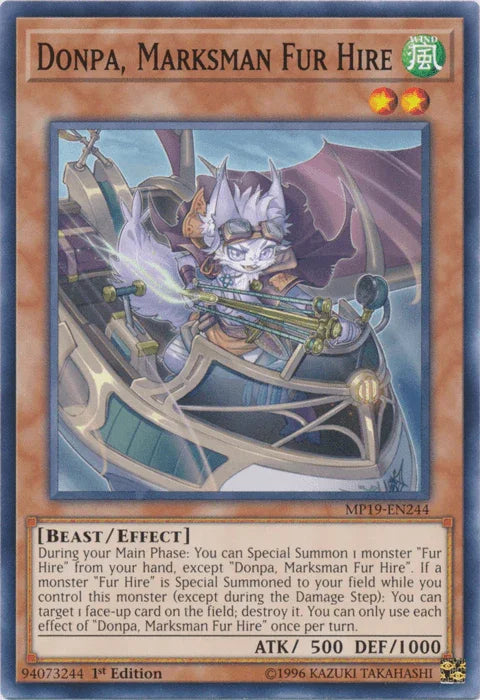 Donpa, Marksman Fur Hire [MP19-EN244] Common
