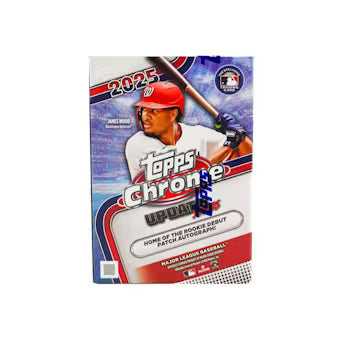 2025 Topps Chrome Update Series Baseball 7-Pack Blaster Box