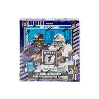 2025 Panini Donruss Optic Football Mega Box (Blue Hyper Parallels!)