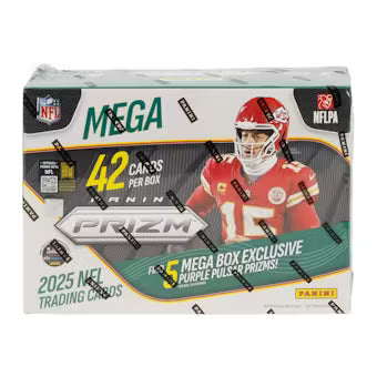 2025 Panini Prizm Football Hobby Mega Box