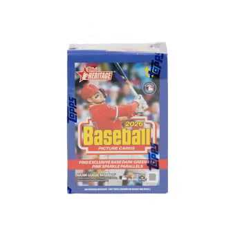 2026 Topps Heritage Baseball Blaster Box