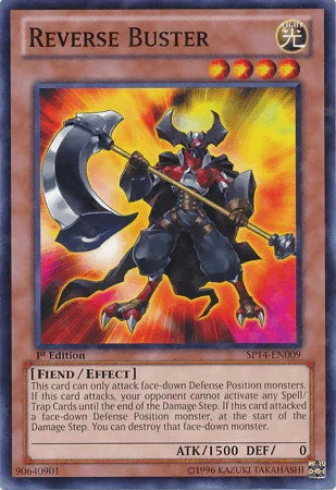 Reverse Buster [SP14-EN009] Starfoil Rare