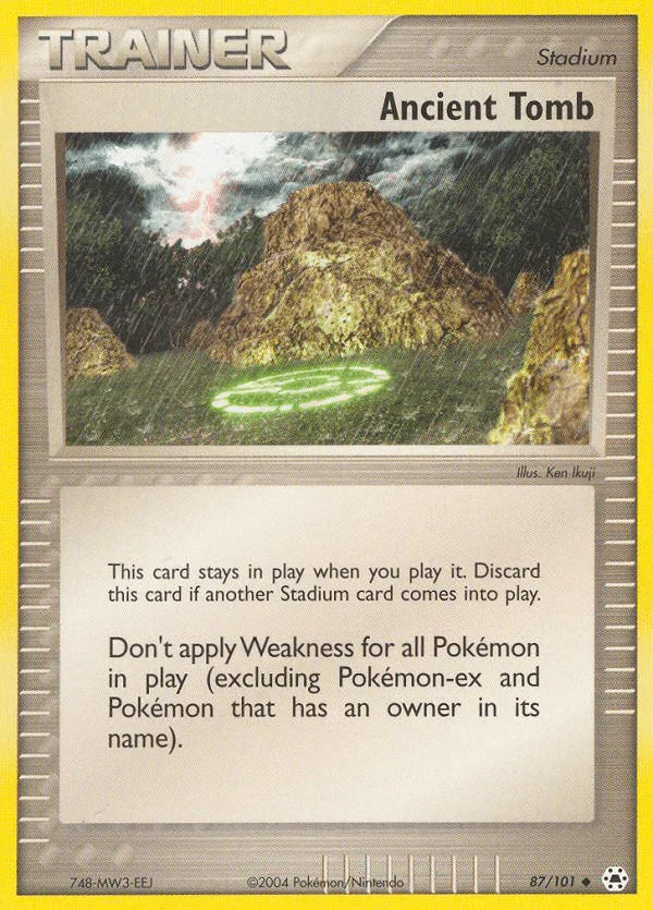 Ancient Tomb (87/101) [EX: Hidden Legends]