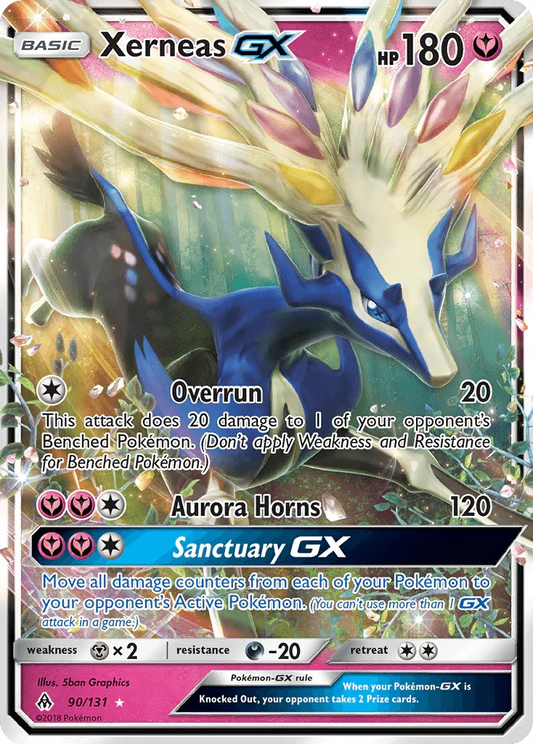Xerneas GX (90/131) [Sun & Moon: Forbidden Light]