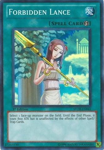 Forbidden Lance [STOR-EN061] Super Rare