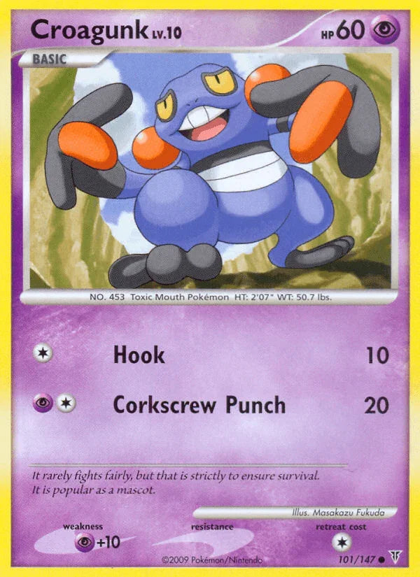 Croagunk (101/147) [Platinum: Supreme Victors]