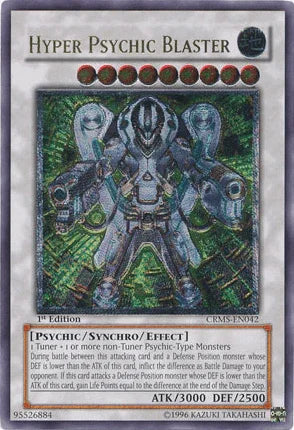 Hyper Psychic Blaster [CRMS-EN042] Ultimate Rare